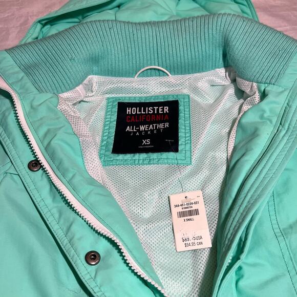 Hollister All-Weather Jacket S NWT - Picture 4 of 7